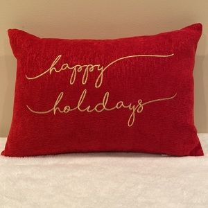 NWT Holiday Pillow